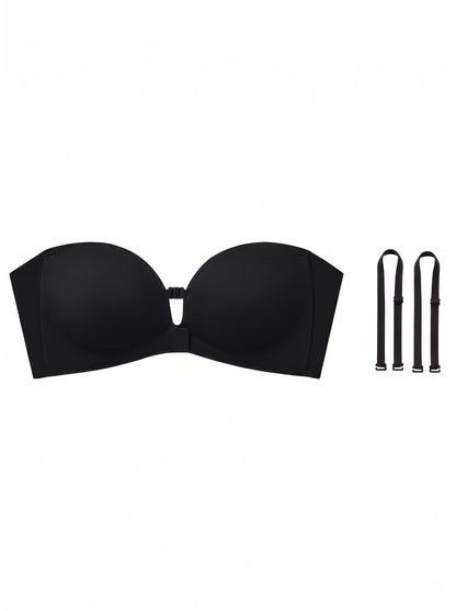 Seamless Strapless Push-Up Bralette